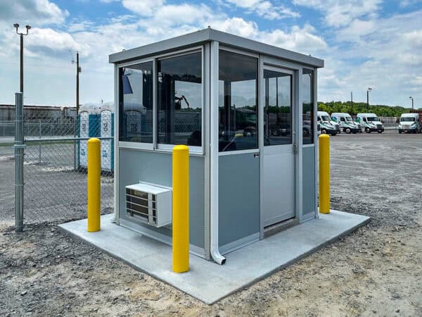 Prefab Guard Booths for Your Tractor Trailer Storage Site - Porta-King